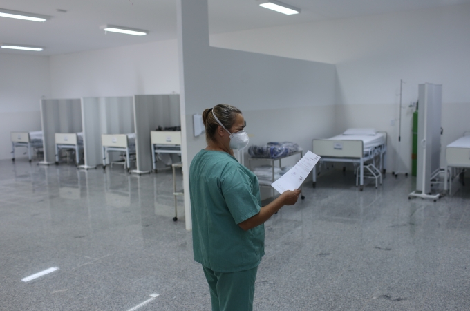 Hospital de Campanha de Louveira atende 199 pacientes nos primeiros quatro dias