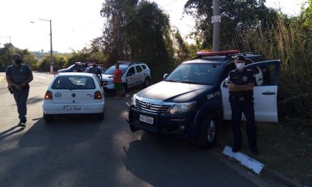 PIPAS – Guarda apreende 19 carreteis de linha com cerol e leva um homem para delegacia em operação com a PM e Polícia Civil