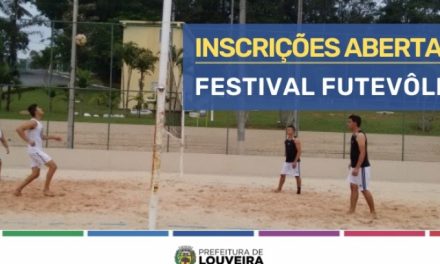 Festival de Futevôlei de Louveira 2021 está com inscrições abertas para duplas iniciantes