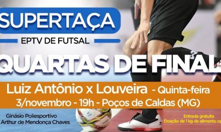 Supertaça EPTV de Futsal 2022: Louveira estreia contra Luiz Antônio no próximo dia 3 de novembro