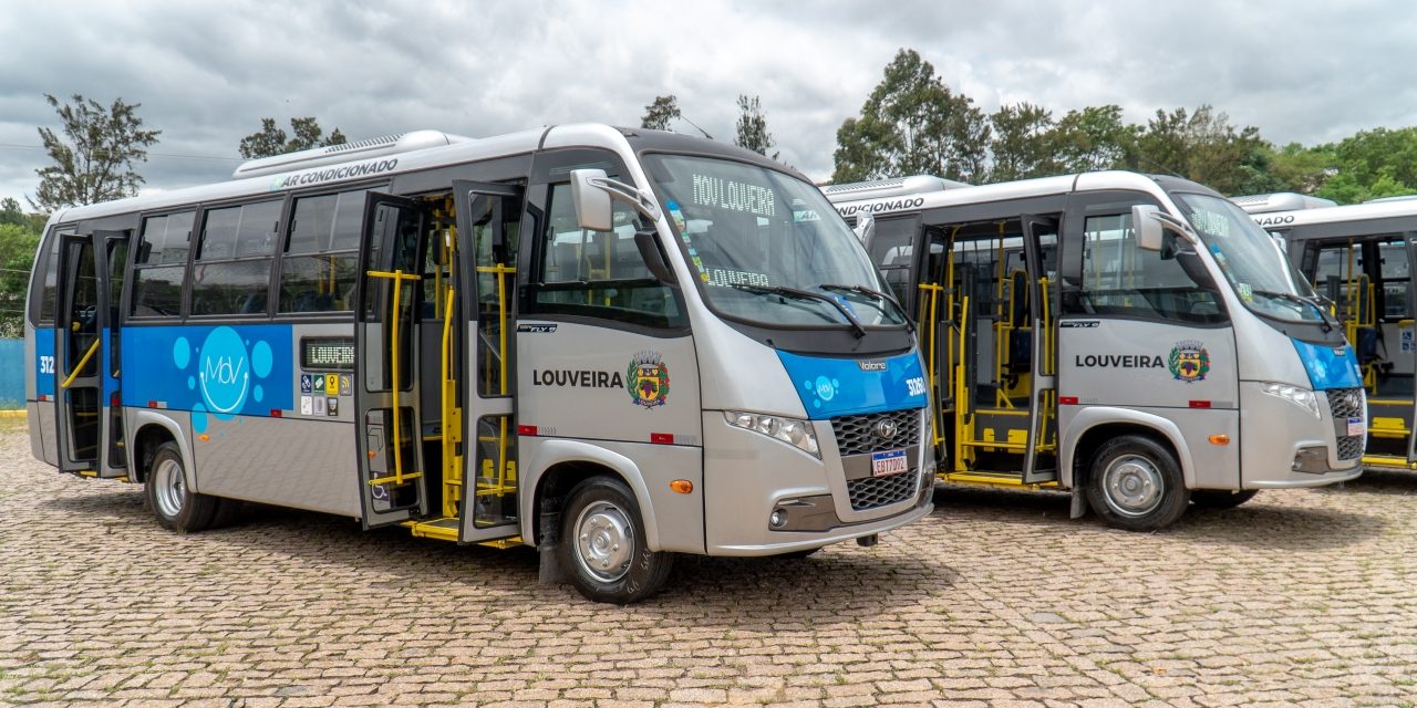 Novos ônibus em Louveira: 4 linhas do Transporte Coletivo são renovadas