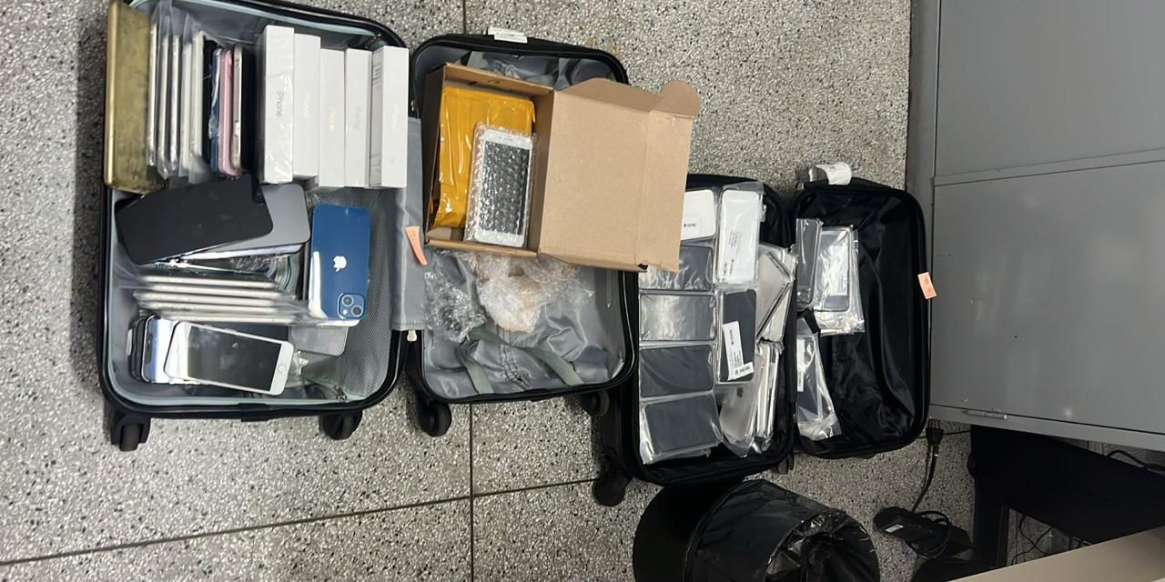 Polícia Civil prende dupla com 100 celulares e descobre movimentação de R$ 10 milhões