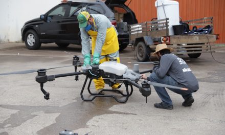 Dengue em Louveira é combatida com uso de drone