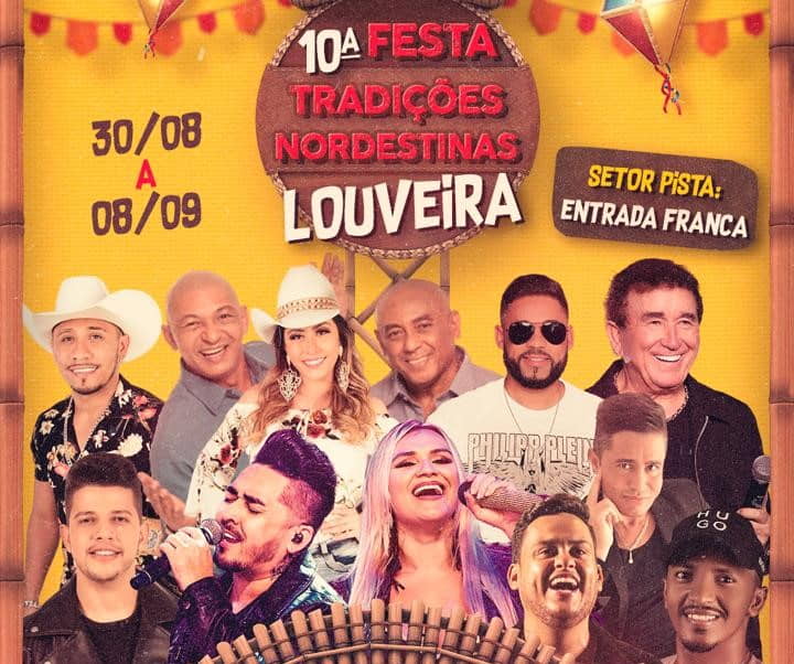 Festa Nordestina Louveira 2024: confira atrações do evento