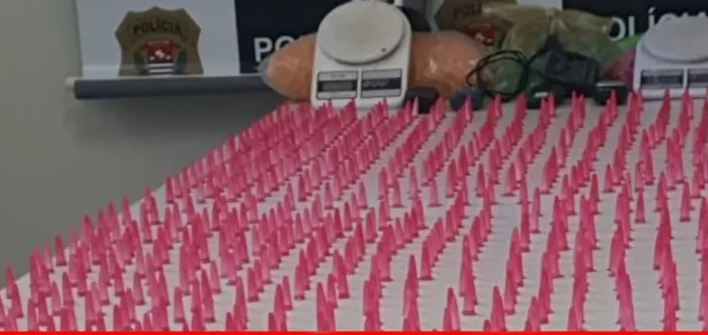 Polícia Civil de Louveira apreende 1.250 porções de drogas