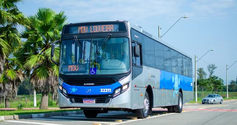 ÔNIBUS – Linhas 02 e 10 do transporte coletivo de Louveira têm desvios na rota devido a obras na Rodovia Romildo Prado