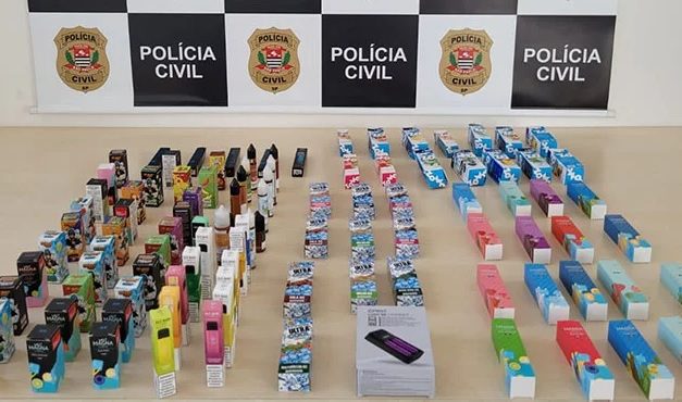 Comerciantes de Louveira são presos por vender cigarros eletrônicos