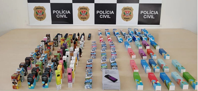 Comerciantes de Louveira são presos por vender cigarros eletrônicos