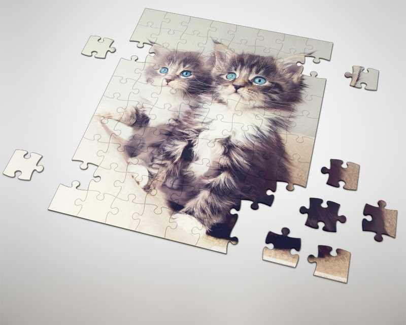 Como criar um Quebra-cabeça com fotos - Montagem com Fotos