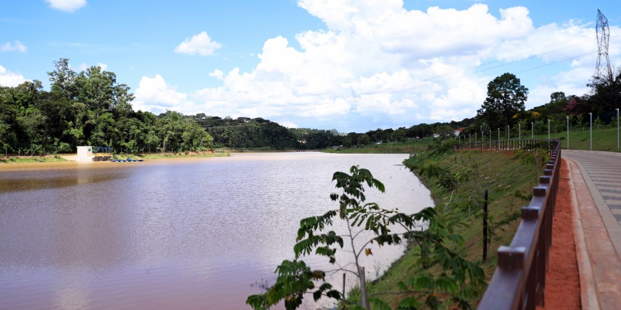 Novo Parque da Represa do Córrego Fetá segue em fase final de preparação para abertura à população