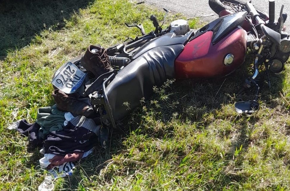Após acidente em Louveira, motociclista fica internado em estado grave