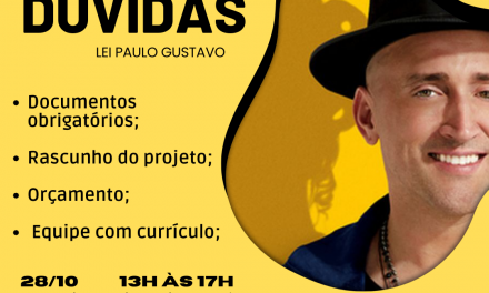Louveira realiza plantão de dúvidas sobre a Lei Paulo Gustavo neste sábado (28)